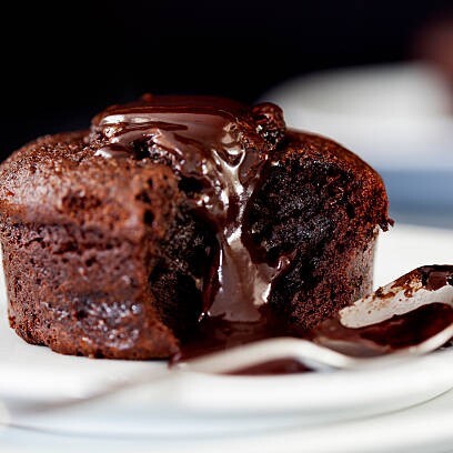 Sufle ( Ev Yapımı ) Özel Pişirilmiş Sıcak Gurme Sufle Akışkan ve Muhteşem Tatlı