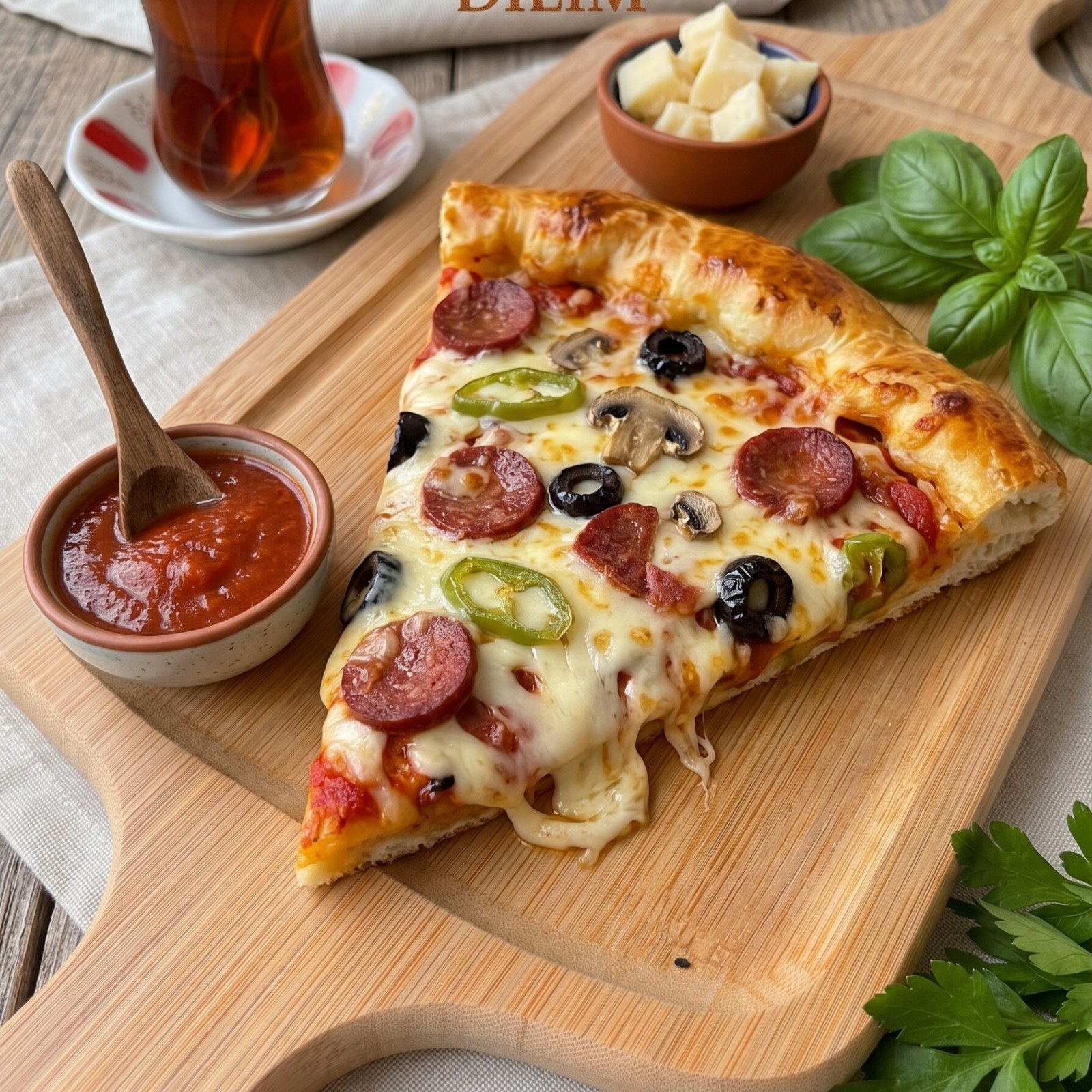 Pizza Açma (Dilim)