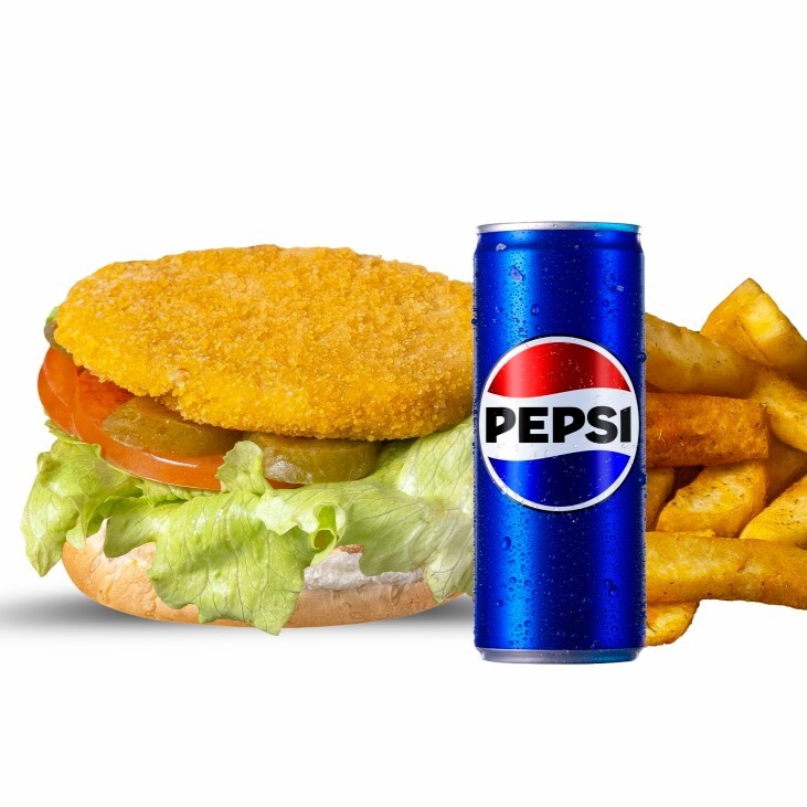 Vegan Burger Menü