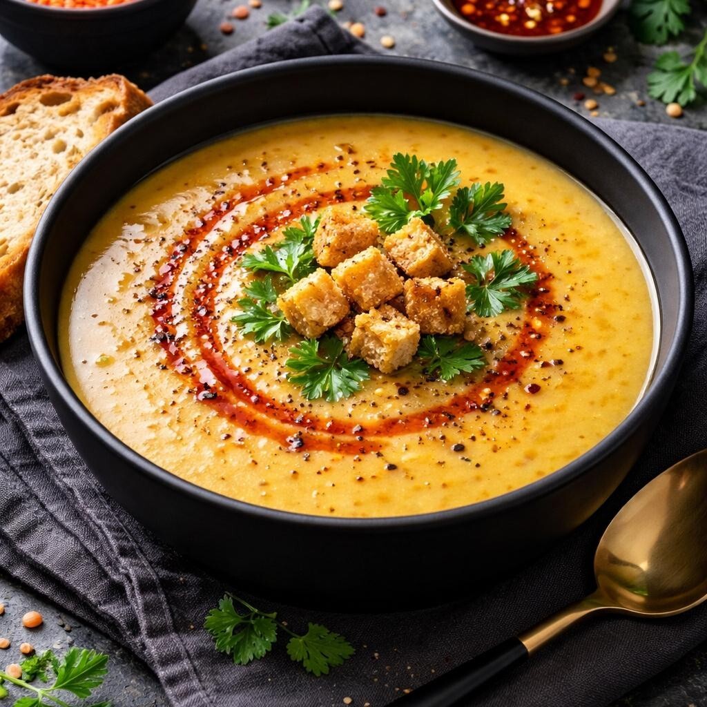İlikli Mercimek Çorbası