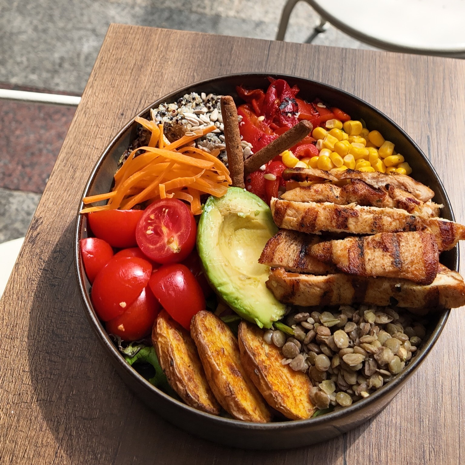 Fit Tavuk BOWL Menü