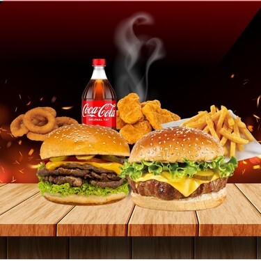 Doyuran Burger İkili Menü