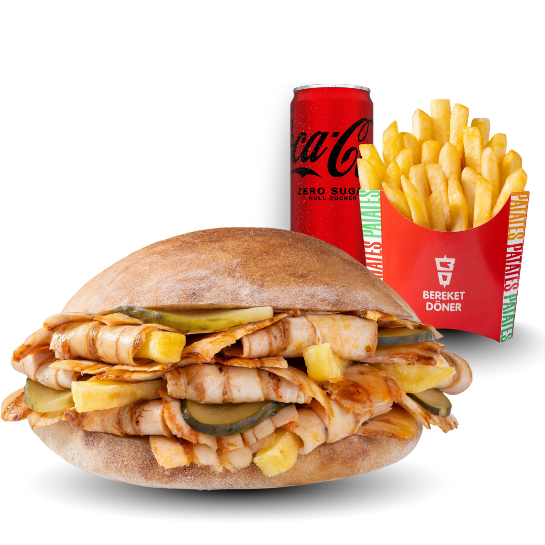 Tombik Tavuk Döner Large Menü