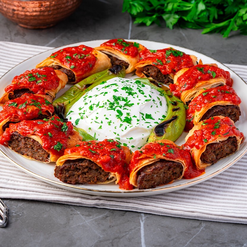 Sarma Beyti Kebap (1,5 Porsiyon)