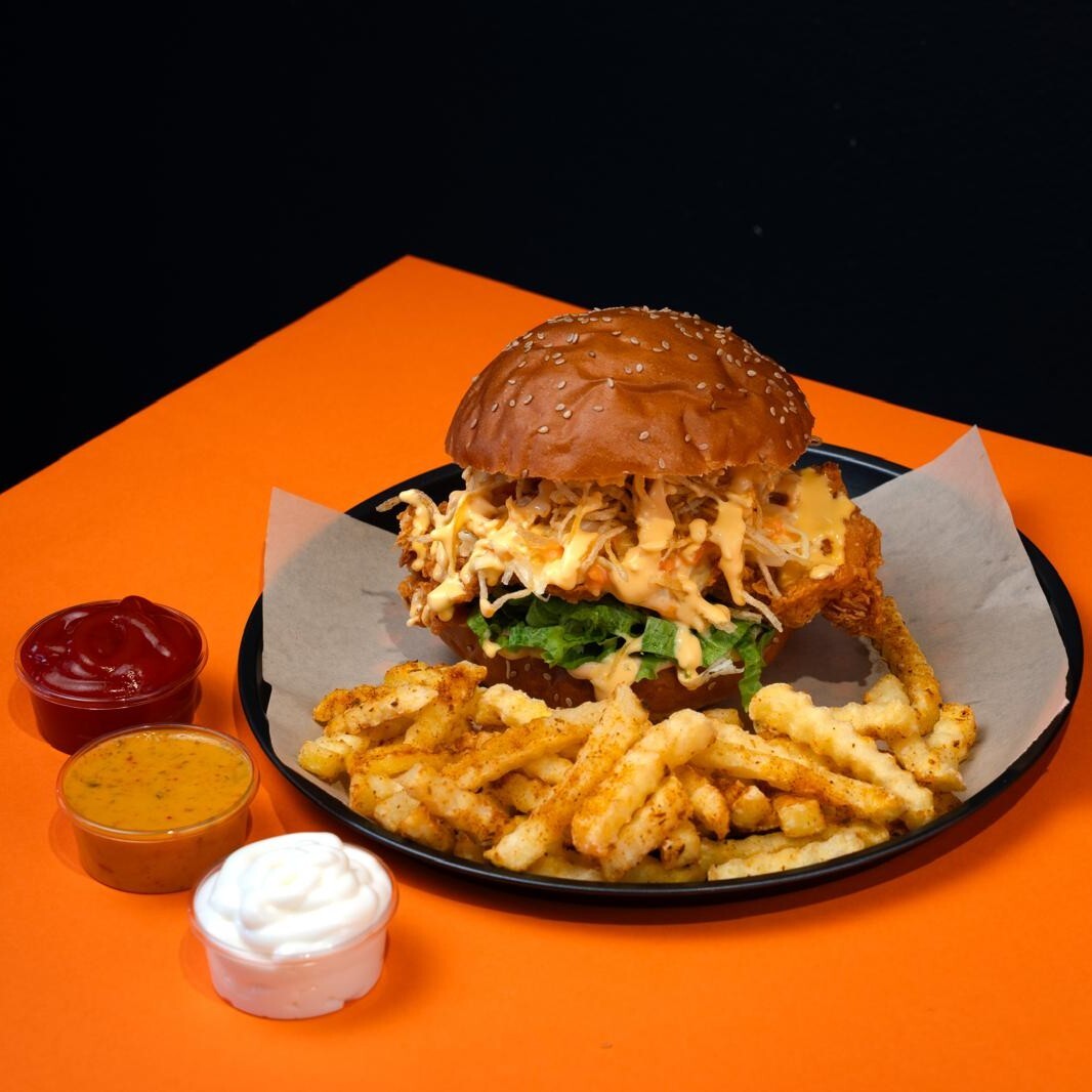 WFC ORANGE BURGER