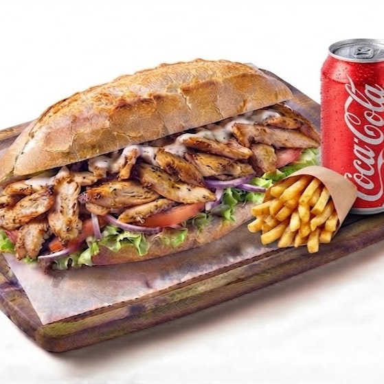 Ekmek Arası Tavuk Döner Klasik Menü