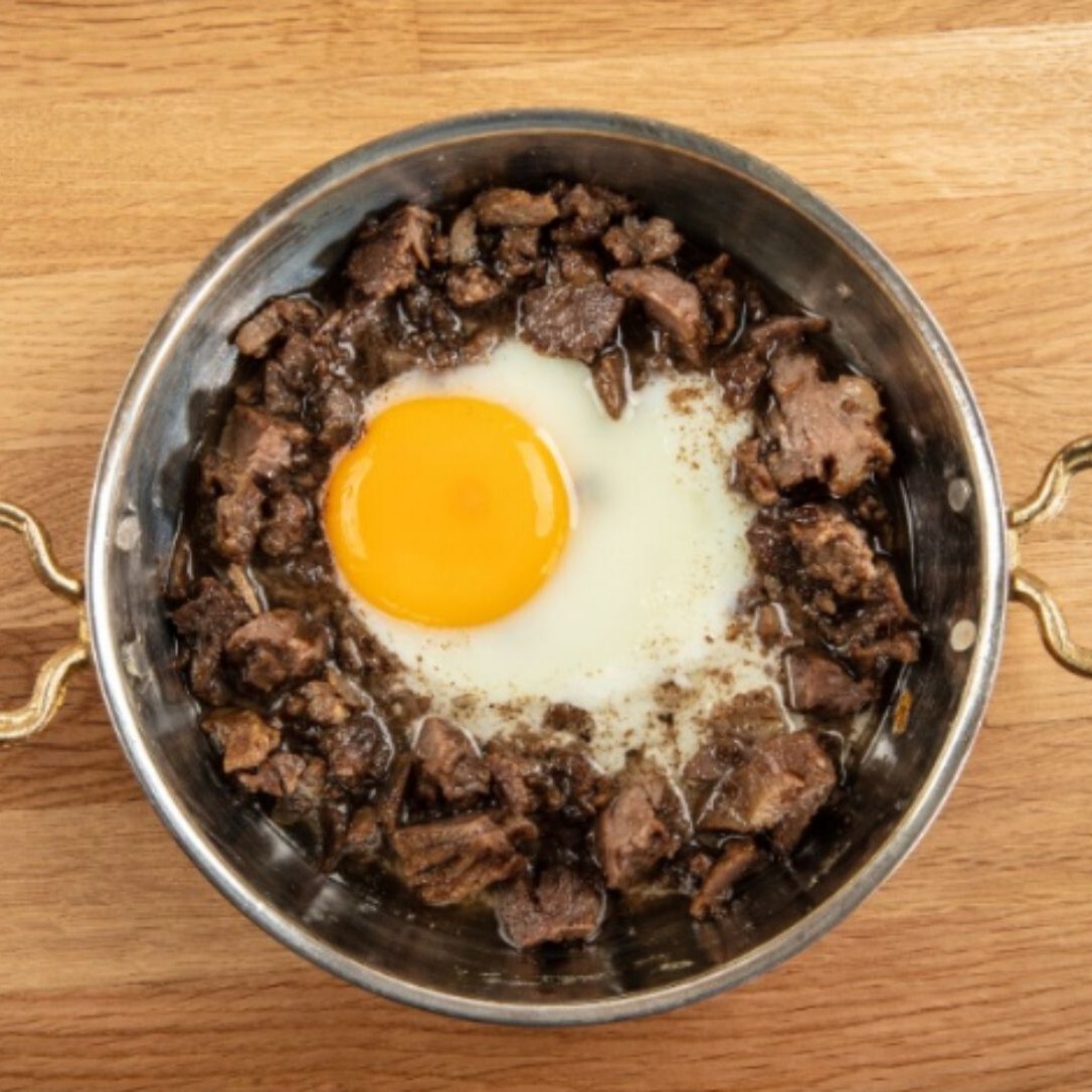 Kavurmalı Yumurta