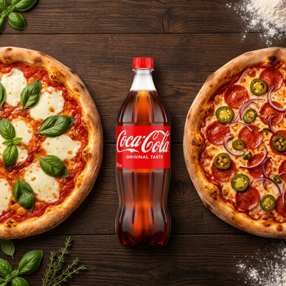 Pizza Atak Duo Menü