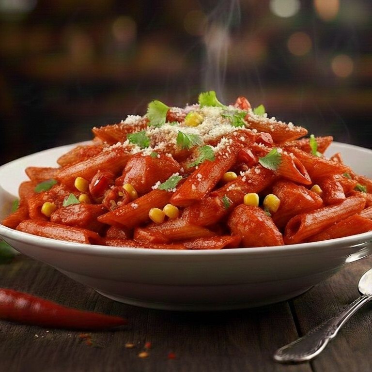 Napoliten Soslu Tavuklu Makarna