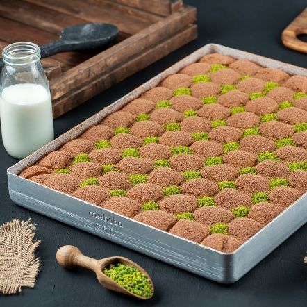 Fıstıklı Sütlü Baklava