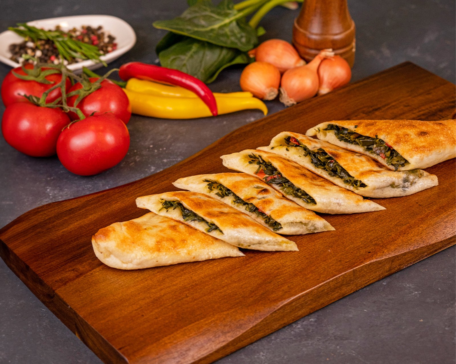 Ispanaklı Kır Pidesi (Lezzet ödüllü)