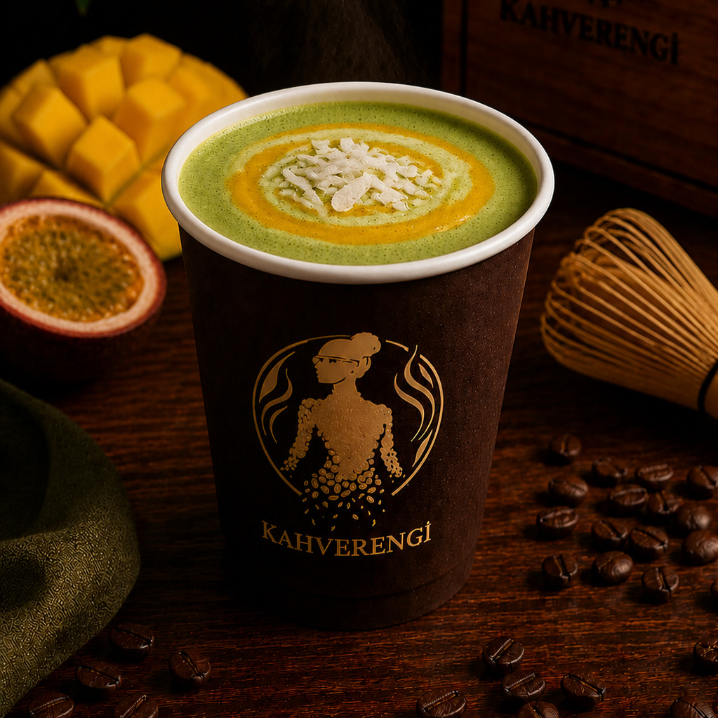 Tropikal Matcha Latte Hot