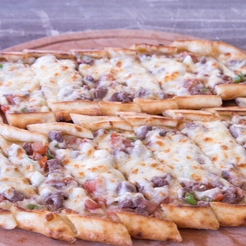 Kuşbaşılı Kaşarlı Pide (Açık)