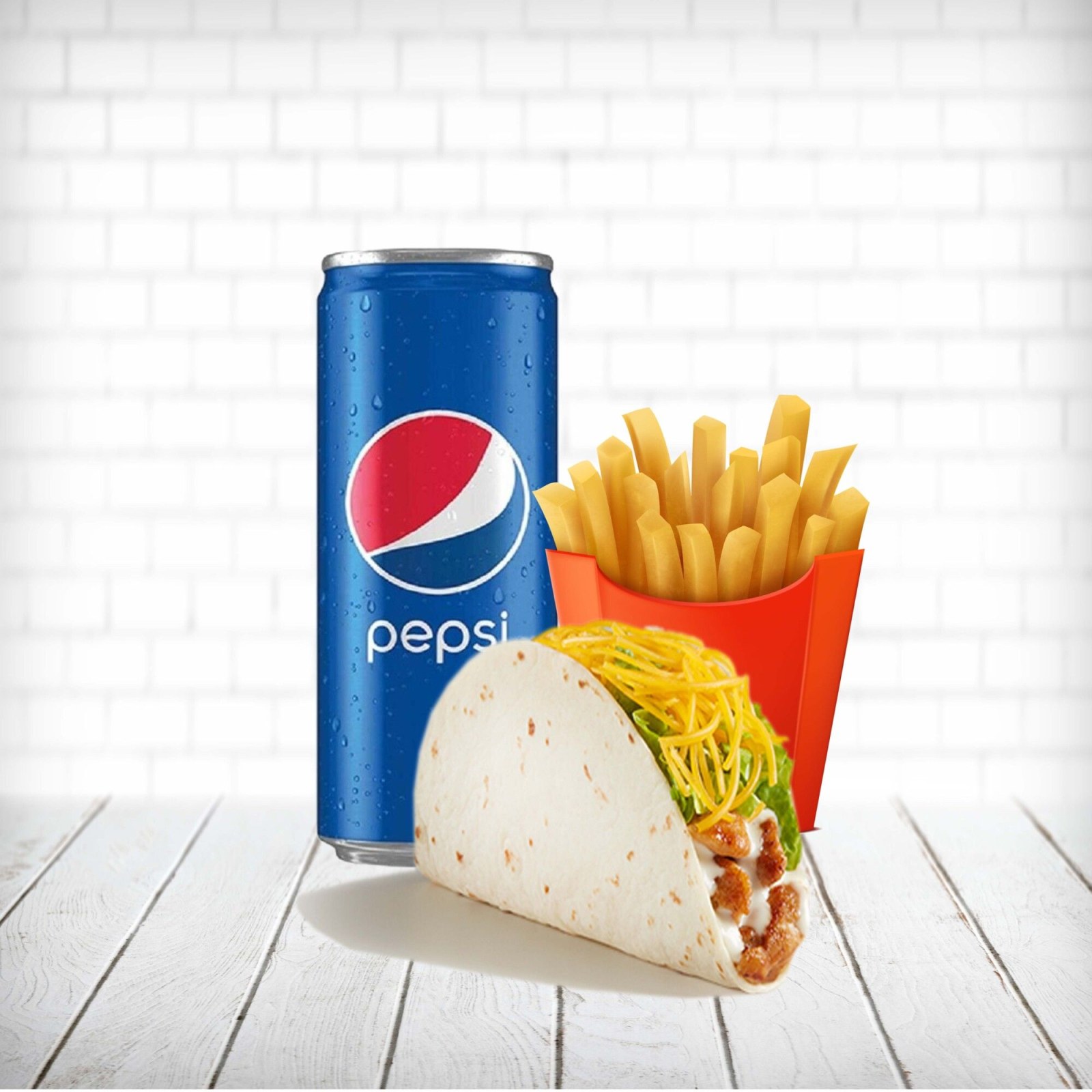 Taco 1 Adet Menü ve İçecek