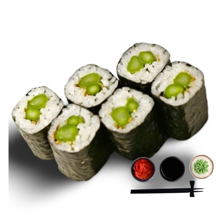 193- Asparagus Maki Roll (6 Pcs.)