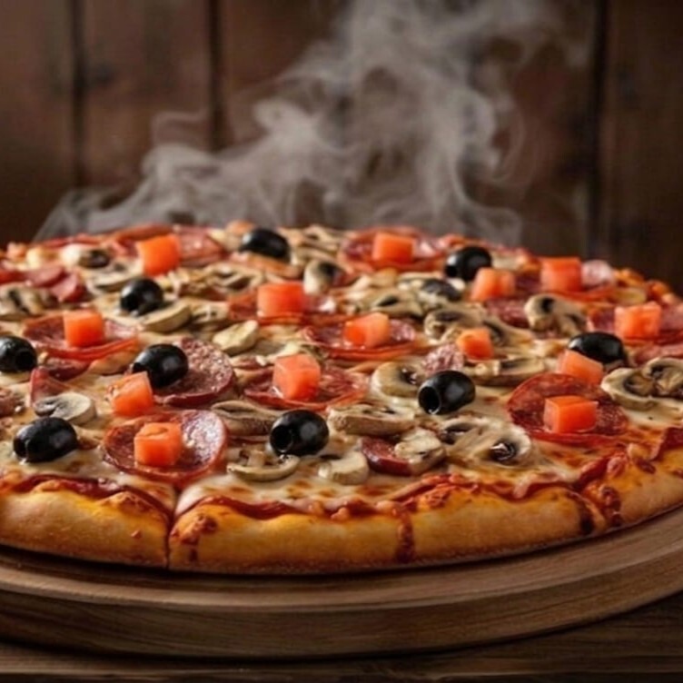 Favori Pizza (Orta) VIP Live Sos Sucuklu Mantarlı Gurme Pizzacı Pizza