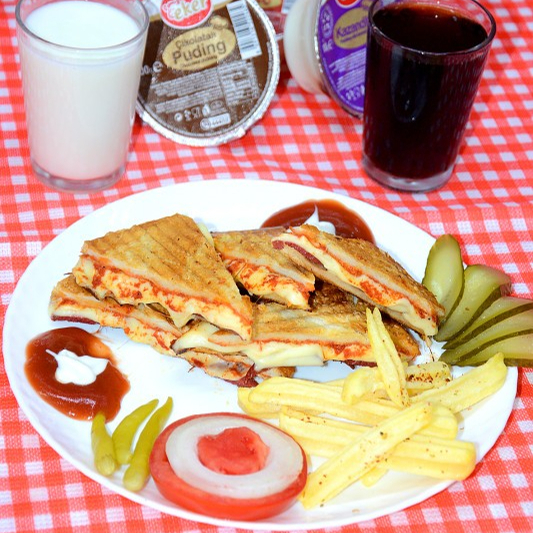 2-Karışık tost menü