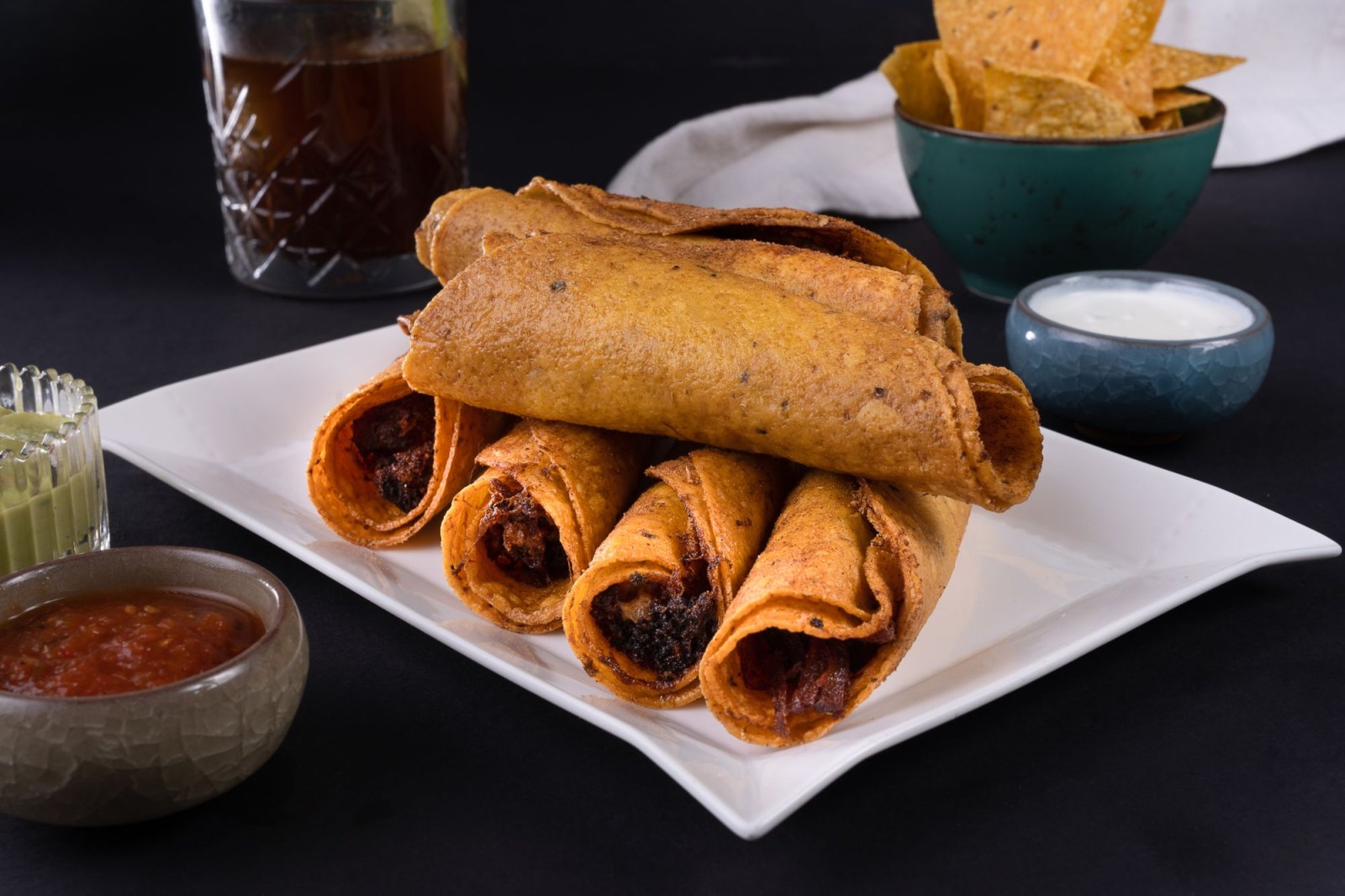 Kıymalı Taquito (6 Adet) Menü+1Lt Pepsi