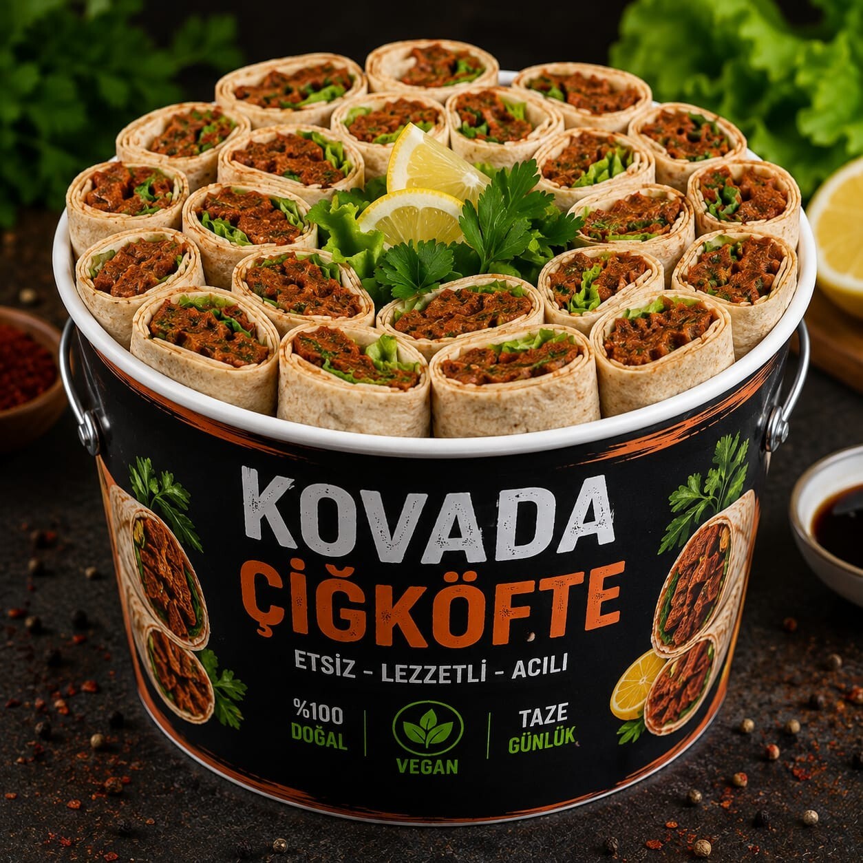 Kovada Çiğ Köfte