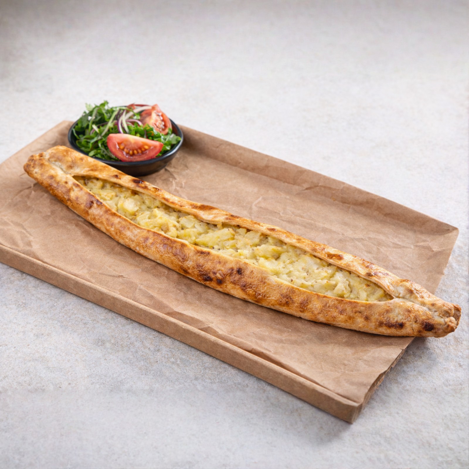 Patatesli Pide
