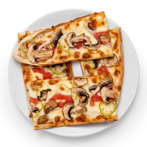 Mantarlı Sebzeli Çıtır Pide