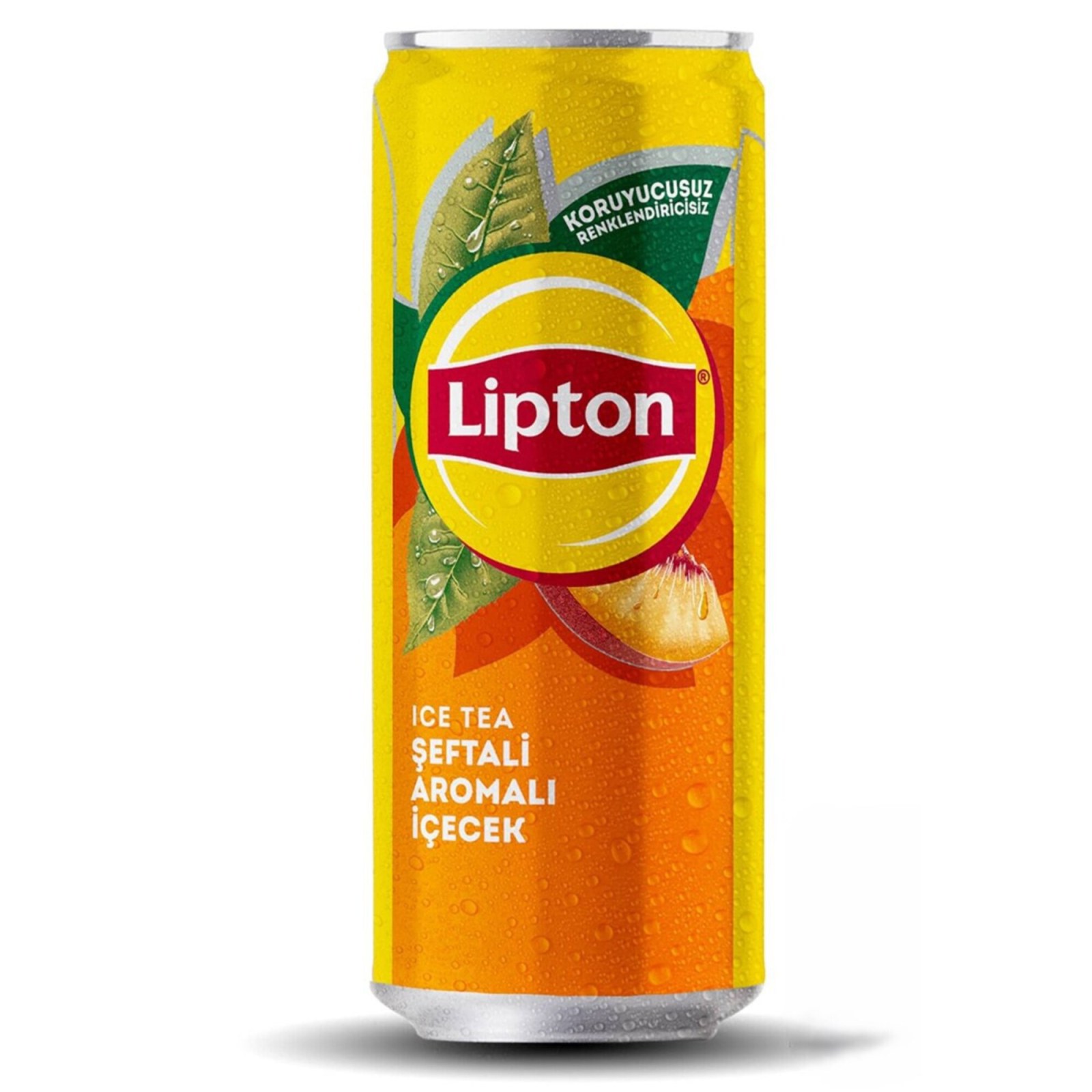 Lipton Ice Tea Şeftali Aromalı Soğuk Çay Kutu 330 ml