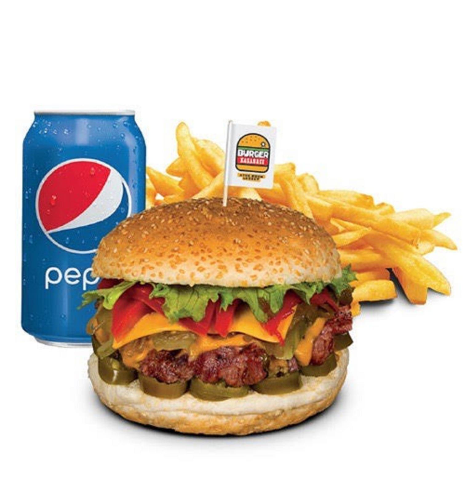 Mexicano Burger Menü+Pepsi 330 ml