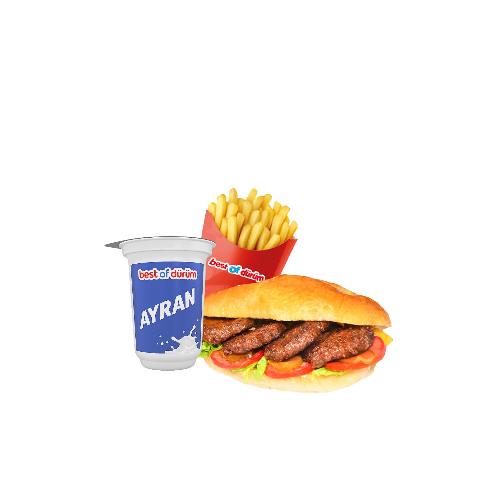 Yarım Ekmek Arası Köfte Menü