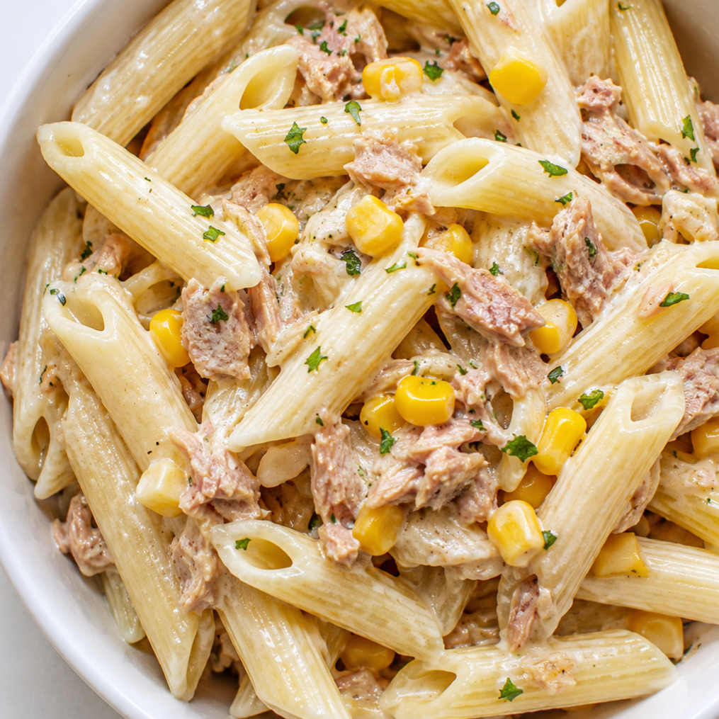 Kremalı Ton Balıklı Penne & Pepsi (330ml.)