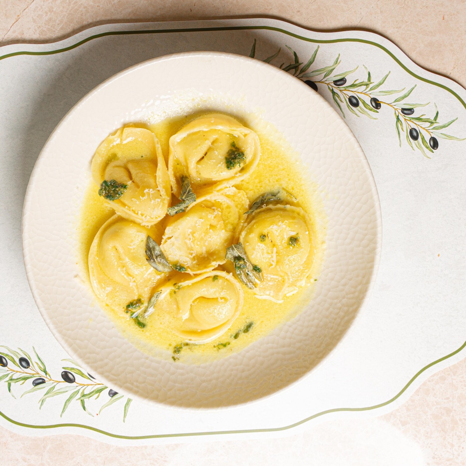 Ravioli Ispanak Peynirli