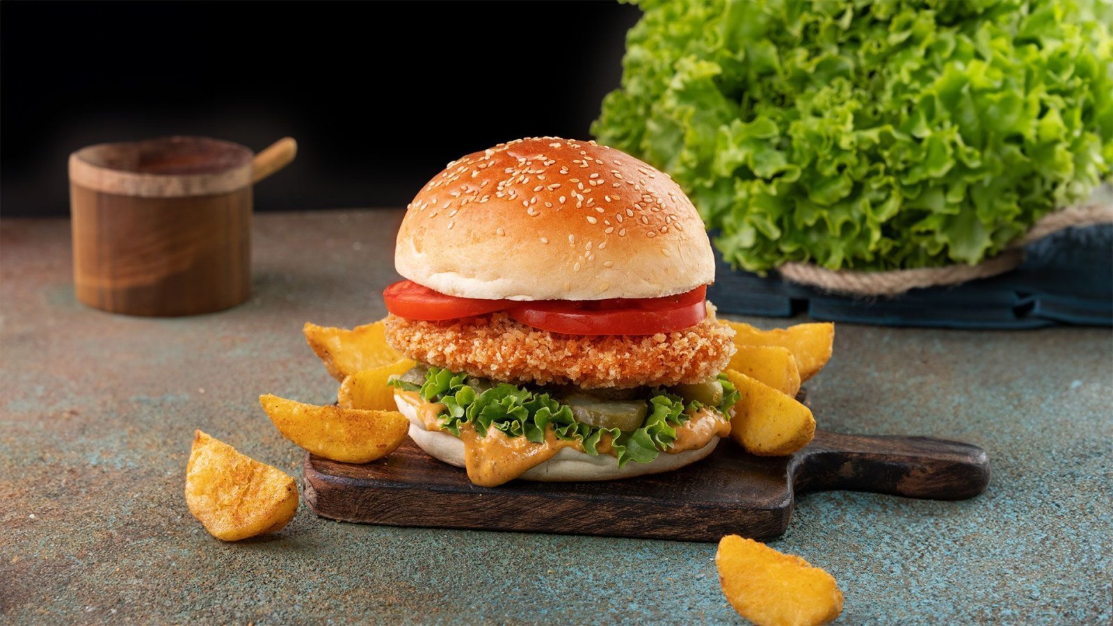 Gurme Tavuk Burger