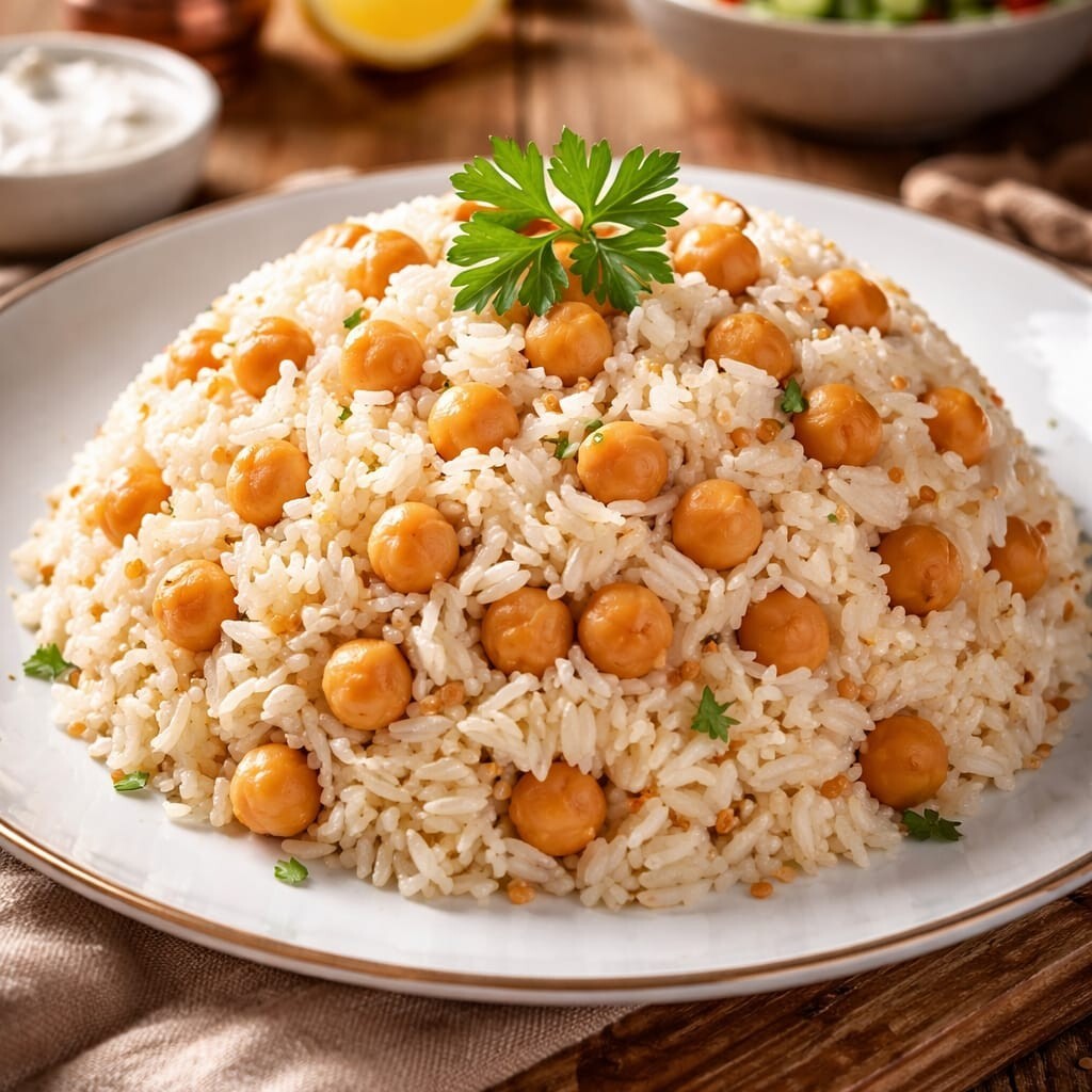 Nohutlu Pilav