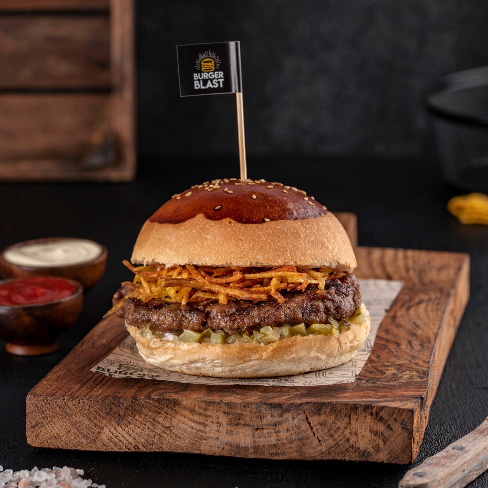 Basic Burger & Patates Kızartması