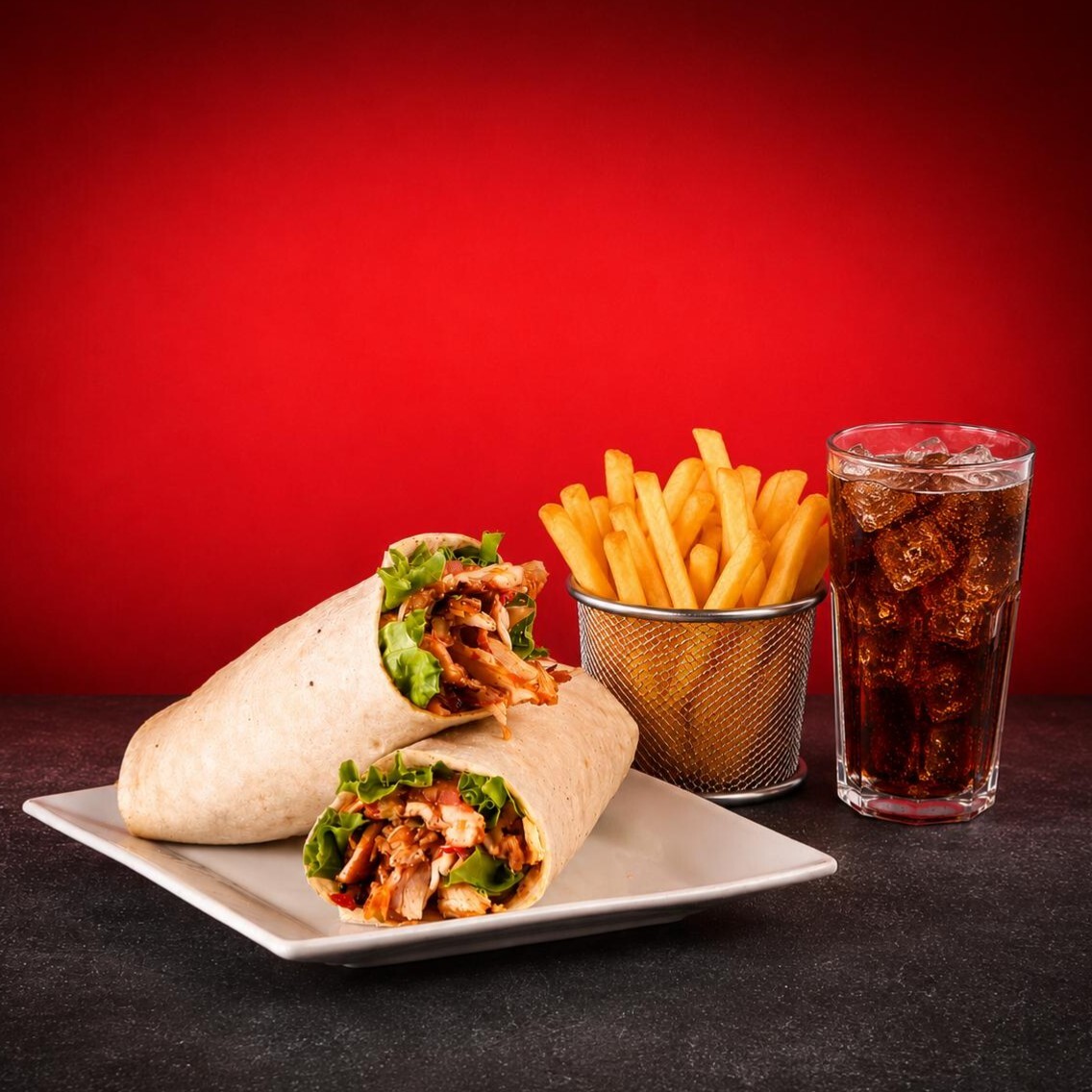 Dürüm Tavuk Döner Menü