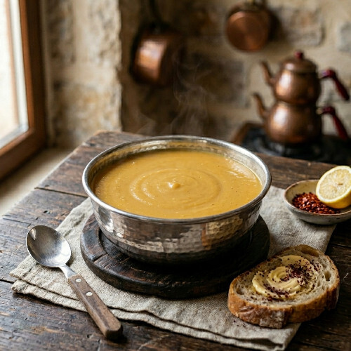 Süzme Mercimek (Kemik Sulu)