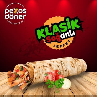 Pexos Klasik Tavuk Döner Dürüm