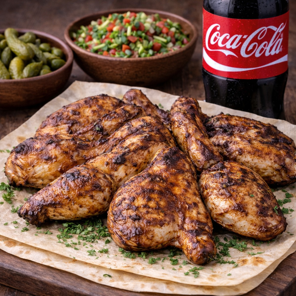 Izgara Tavuk Kelebek (1 Kg) Menü