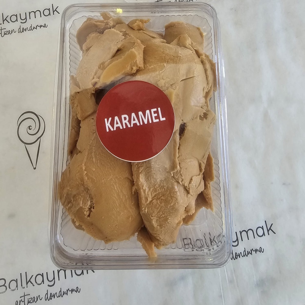 Balkaymak Dondurma Karamel