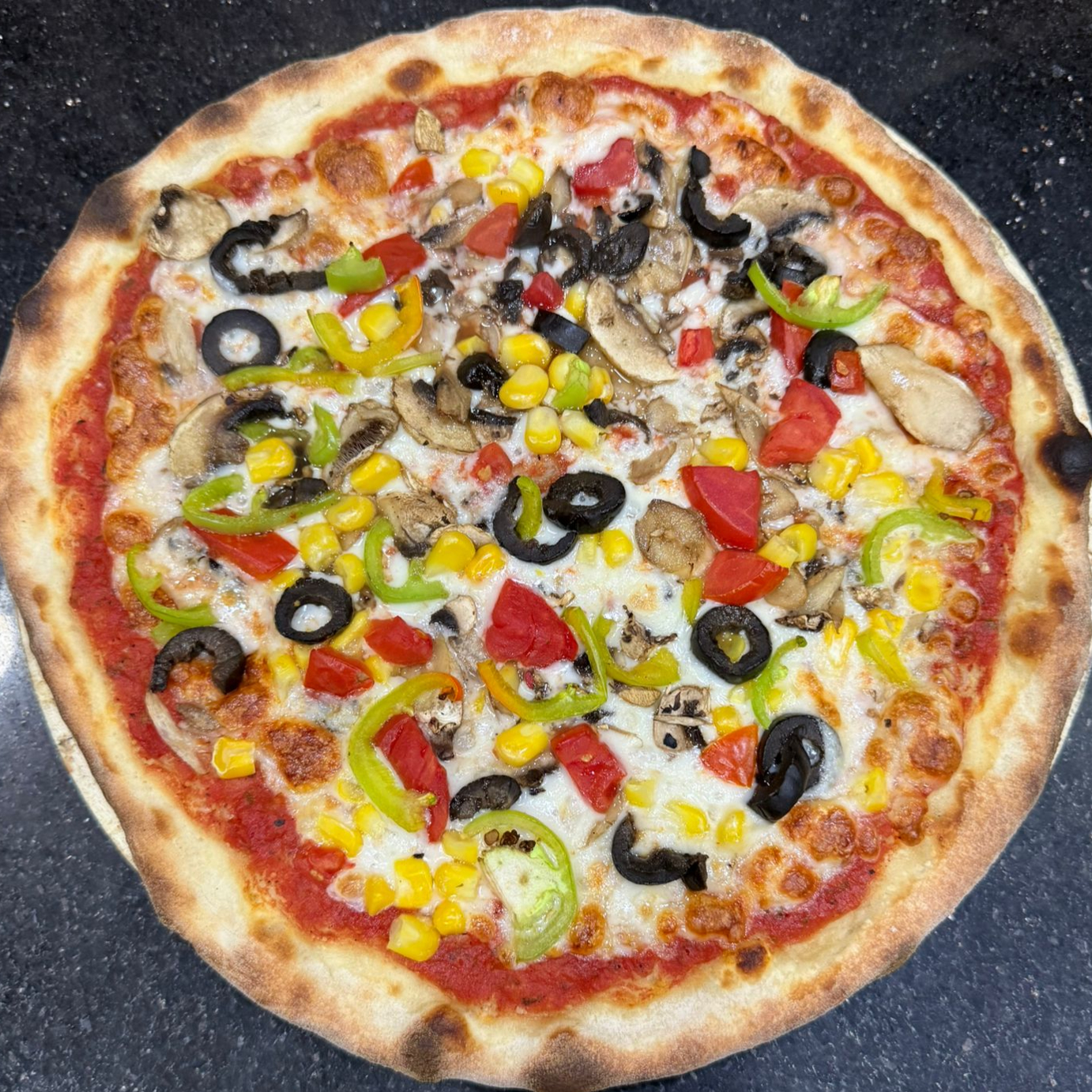 Vejetaryen Pizza (Büyük)