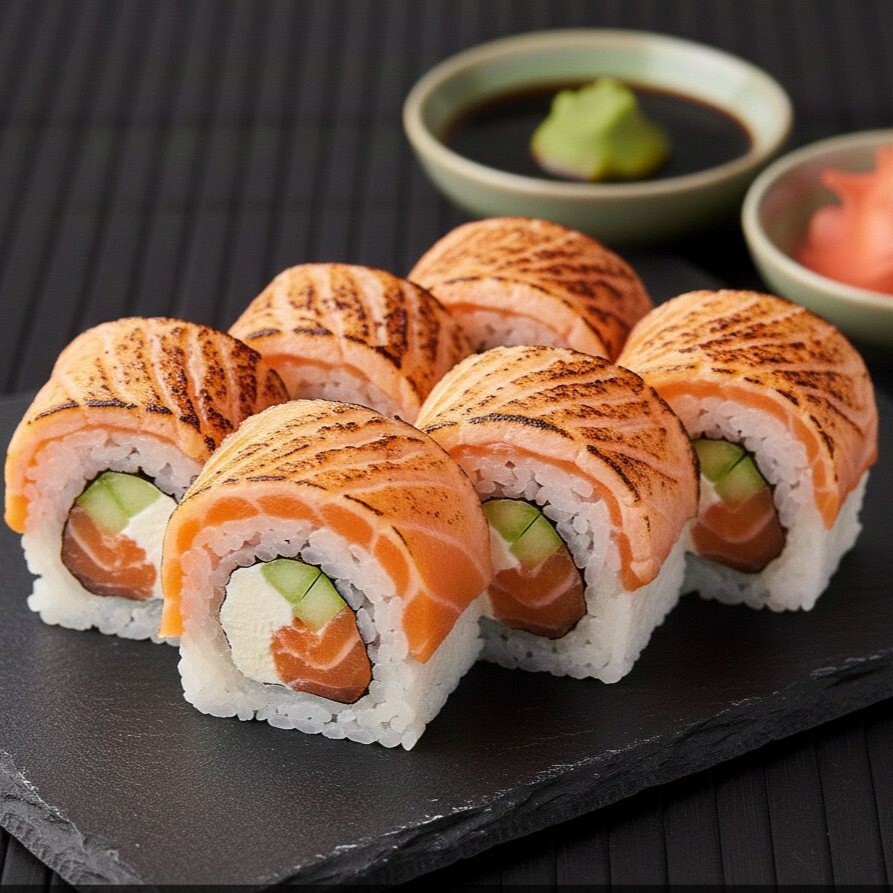 Two Way Salmon Roll