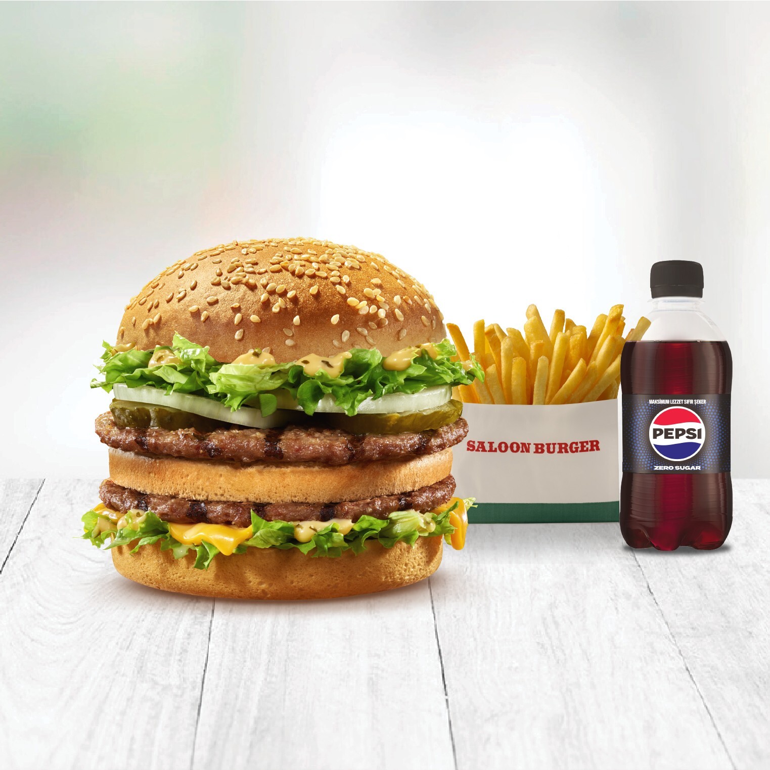 Efsane Dostum Burger Menü