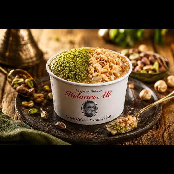 Sade İrmik helvası & Cennet Çamuru Dondurmasız (Standart boy 160 gr)