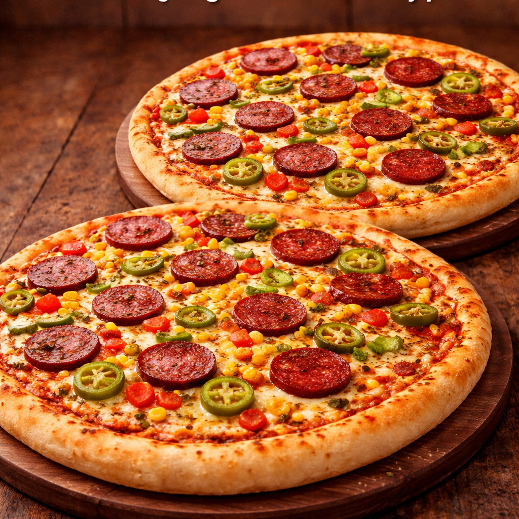 Süper 2'li Pizza Menü