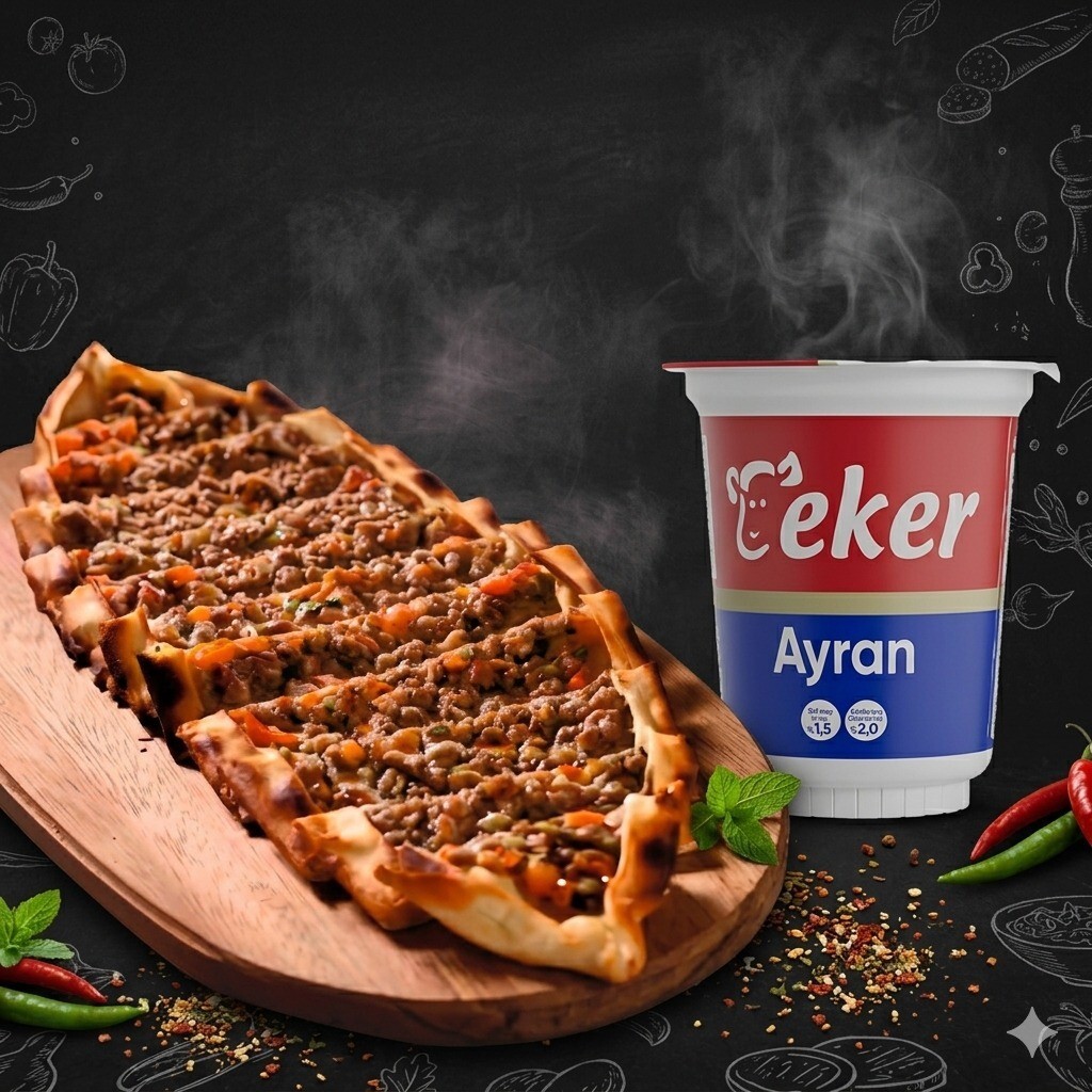 Kıymalı Pide Menü