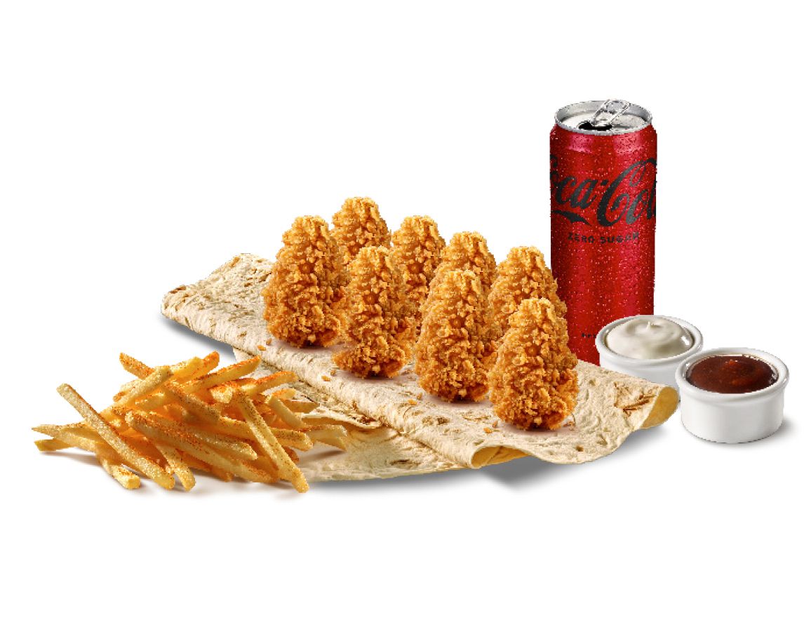 Cajun Wings Menü