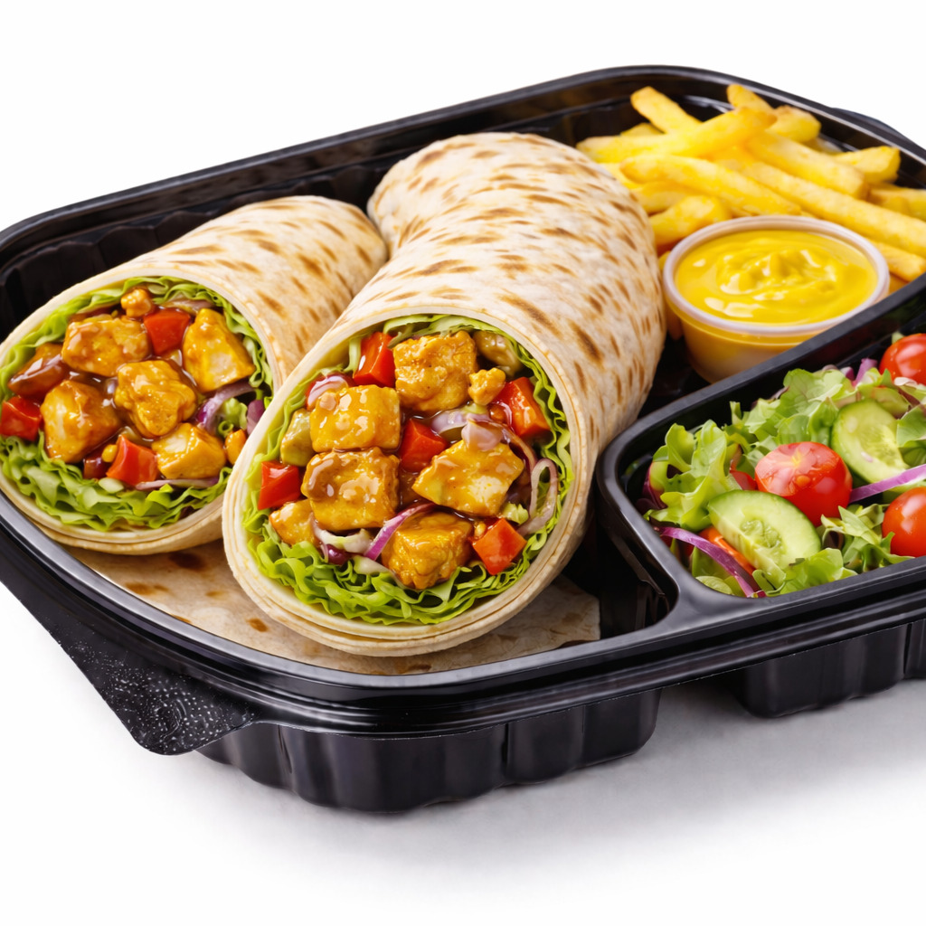Balı Hardallı Izgara Tavuk Wrap