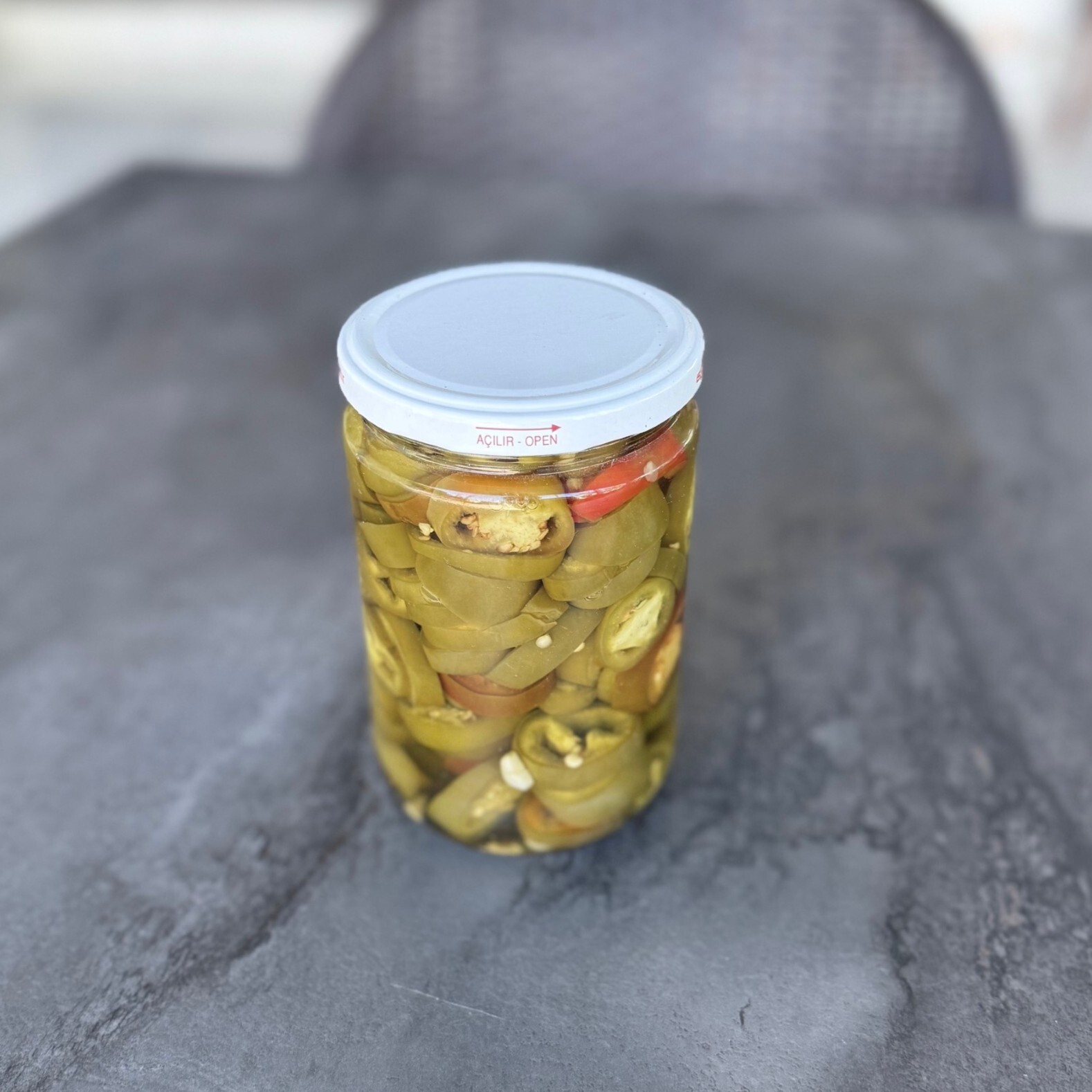 Jalapeno Biber Kavanoz