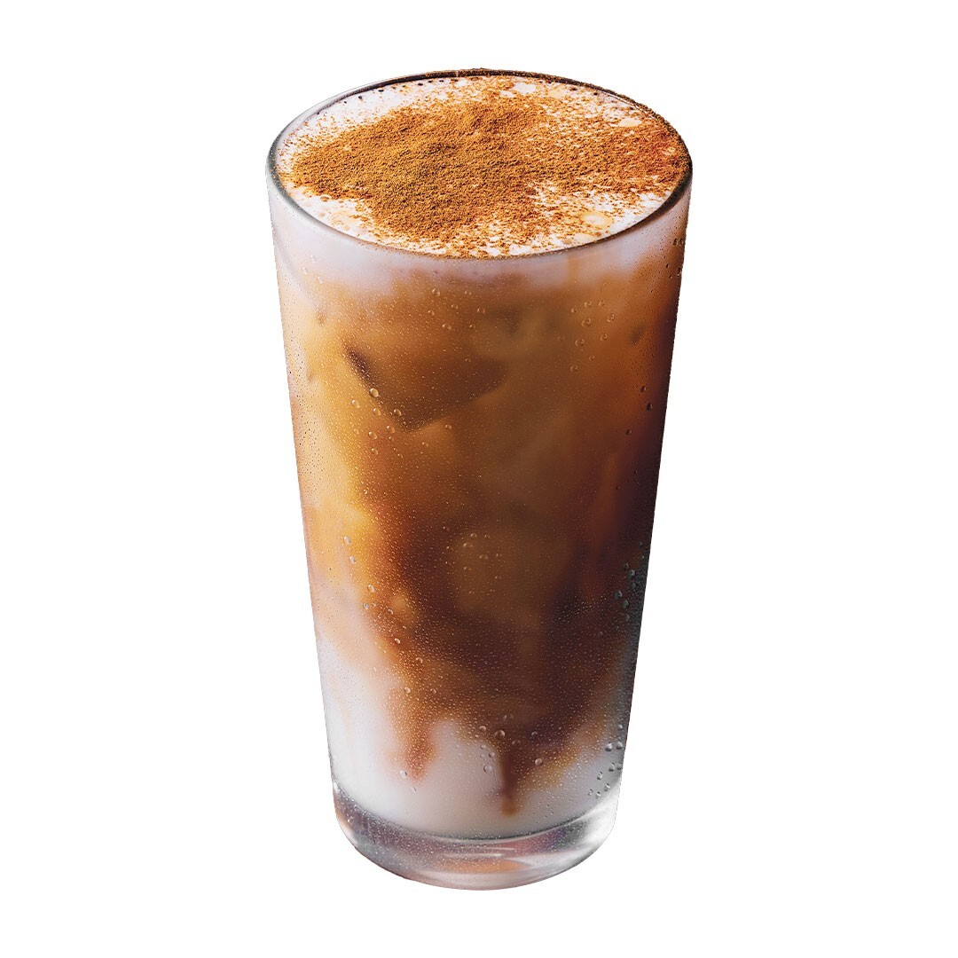 Iced Pumpkin Cinnamon Latte