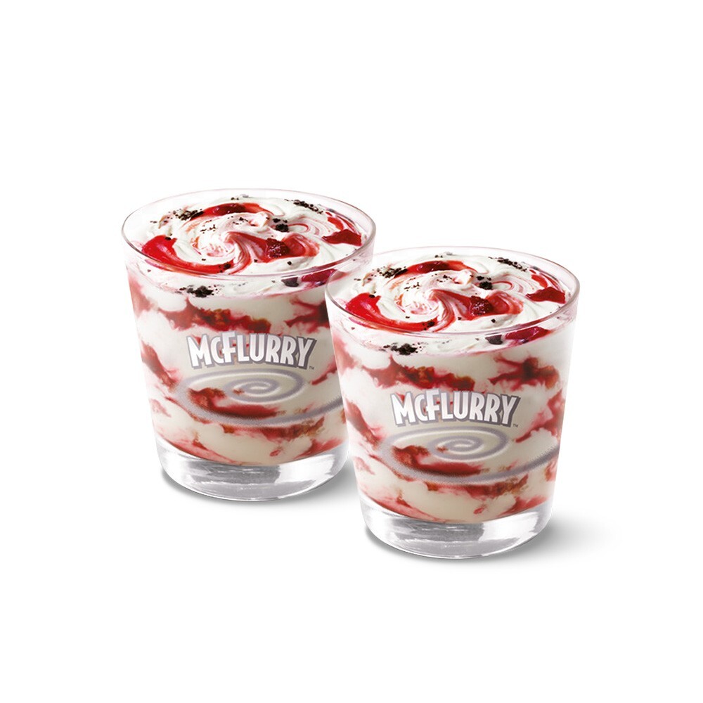 2'li McFlurry® (Böğürtlen + Böğürtlen)