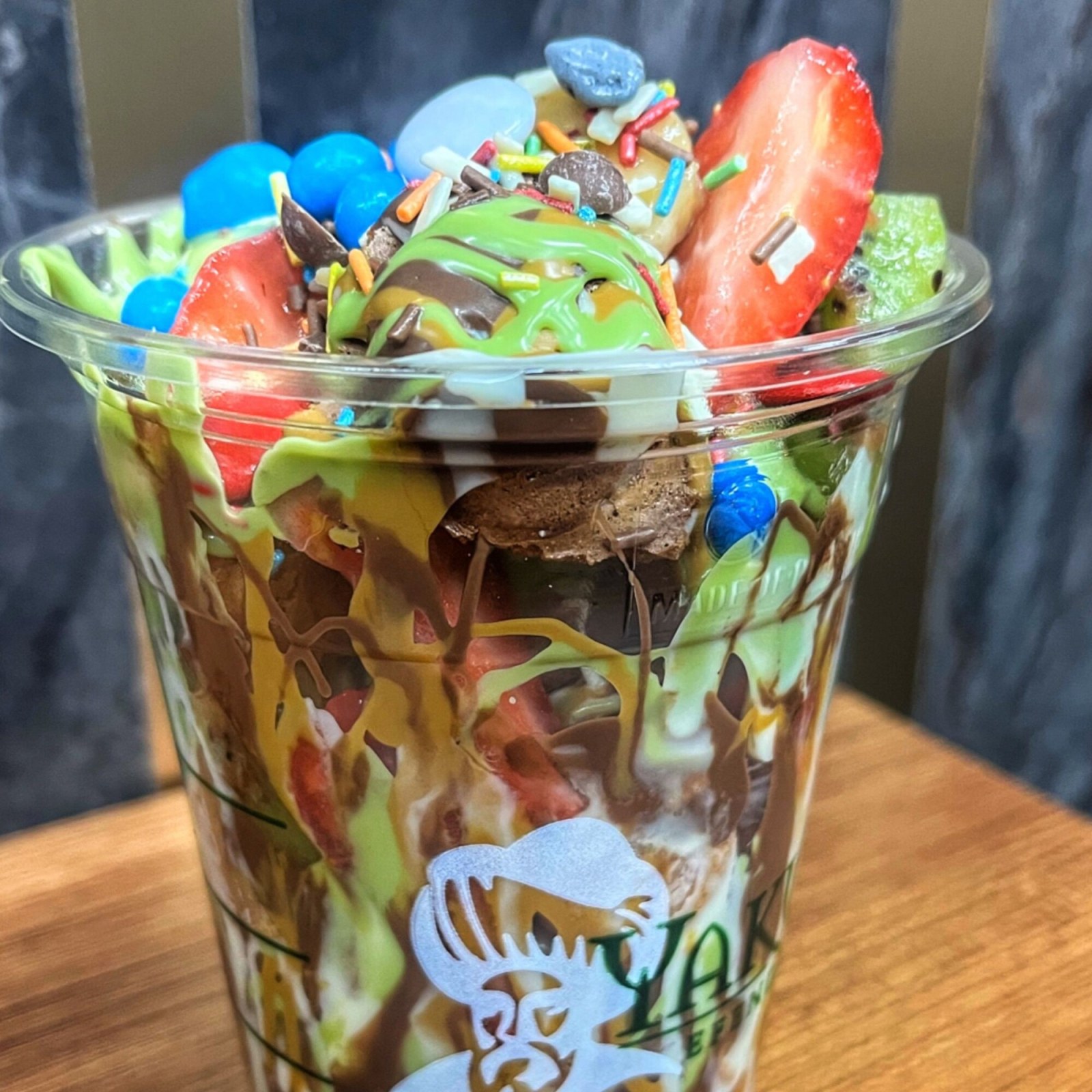 Bardak Waffle Çikolatalı
